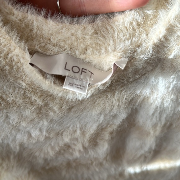 Loft Fuzzy Sweater - Picture 3 of 3